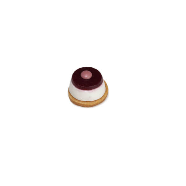 mini cheesecake lampone pasticcino mignon