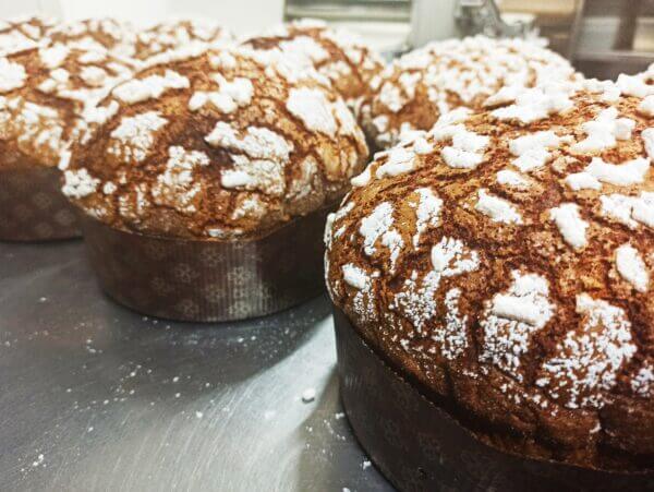 panettone farina riso venere