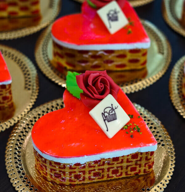 Semifreddo cuore San Valentino