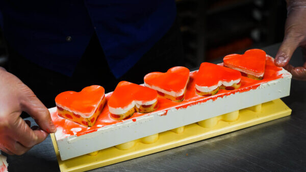 Semifreddo cuore San Valentino